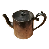small silver-plated teapot