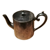 small silver-plated teapot