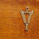 Vintage buffet in light and black oak