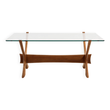 Condor teak coffee table by Fredrik Schriever-Abeln for Örebro Glas