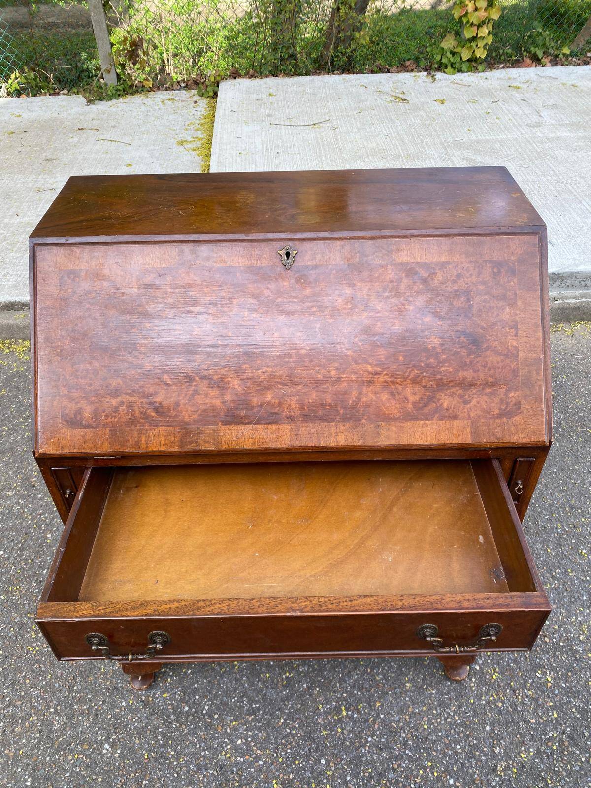 Secrétaire Chippendale en bois du XIXème