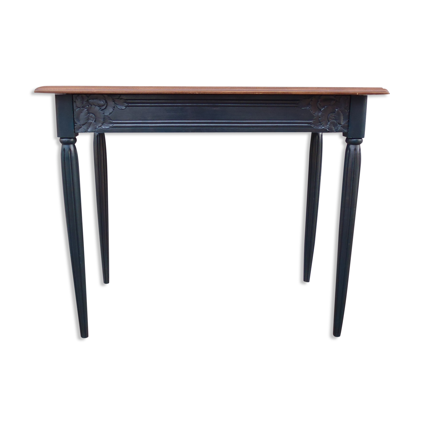 Small desk or side table with 30s Art Deco drawer