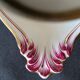 Antique sauce boat in fine earthenware from Sarreguemines, France, neo style.