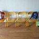 Lot de 4 chaises maternelle