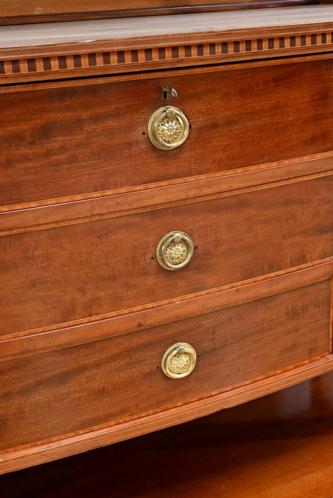 Two-body mahogany buffet - 1920
