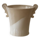 beige vase with mini handles
