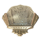 Art Deco wall light, signed "P. Maynadier", 1930s.