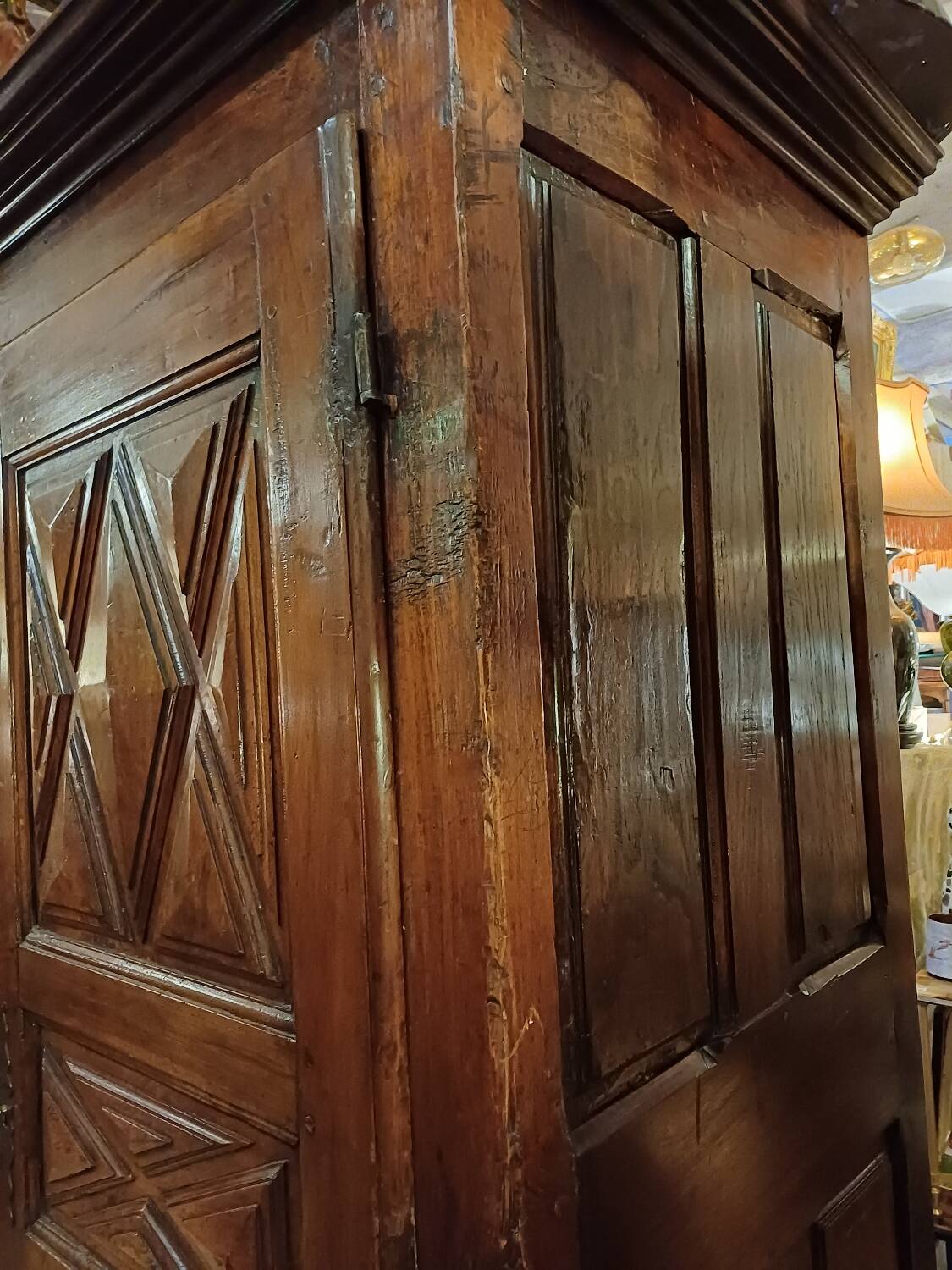 Small 17th century Louis 13 wardrobe