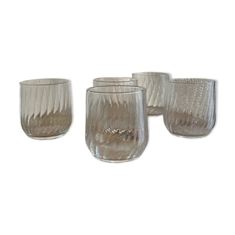 Set of 6 water glasses