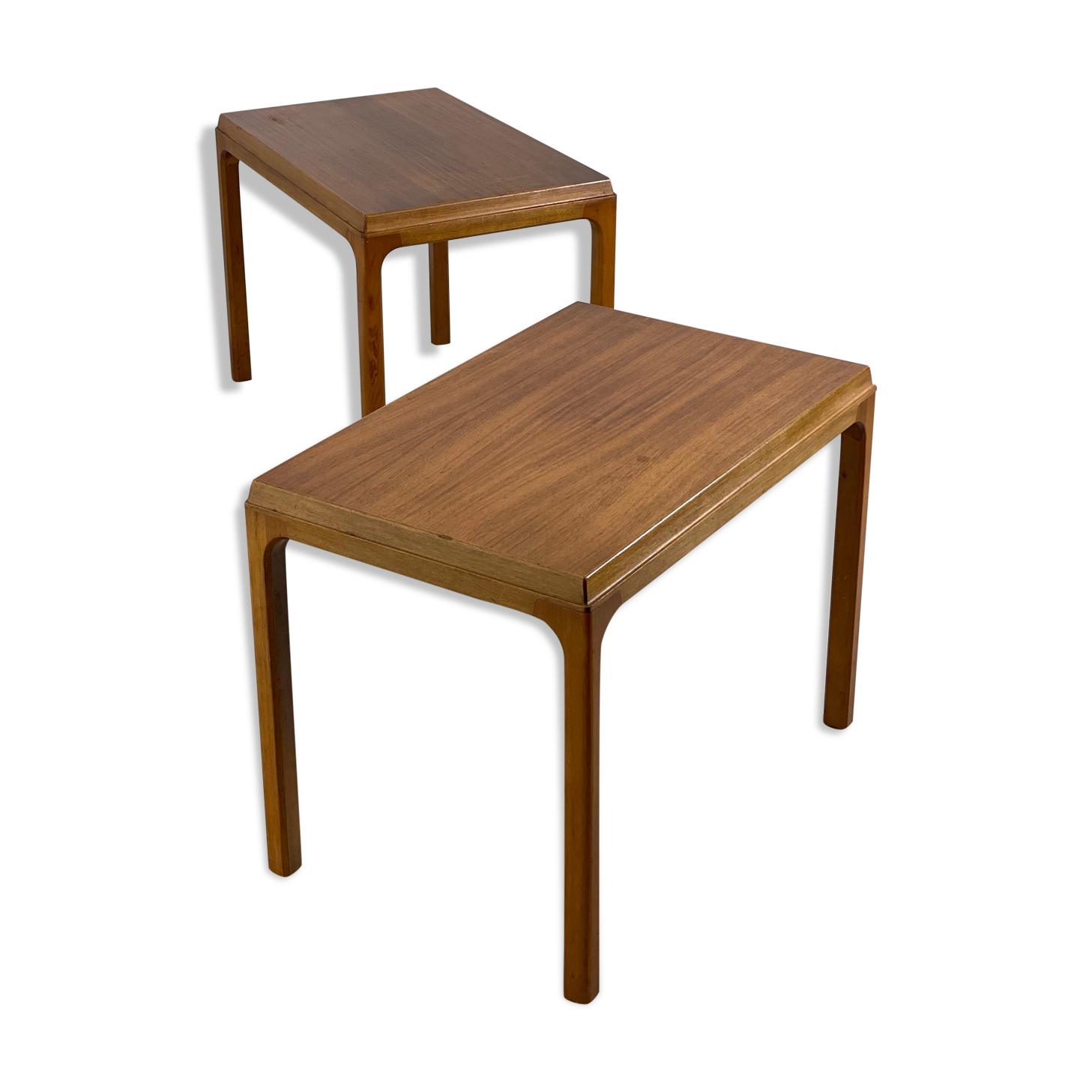 Swedish midcentury beside tables 1960