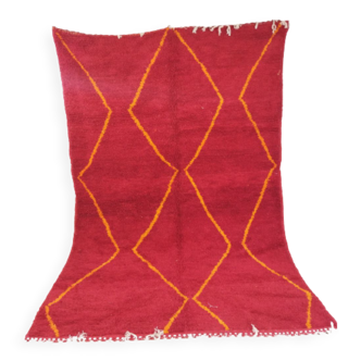 Moroccan red carpet 288x190cm