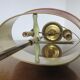 Lampe bouillotte style empire edition Lucien Gau