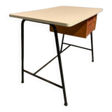 Vintage modernism desk with two drawers