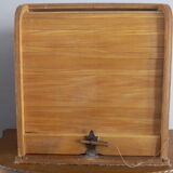 Small watchmaker's furniture with curtain. 50s