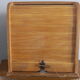 Small watchmaker's furniture with curtain. 50s