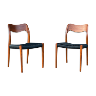 Chairs by Niels Otto Moller 71