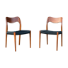 Chairs by Niels Otto Moller 71