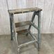 Stool and workshop step ladder set