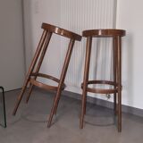 Suite of 2 baumann stools from 1950