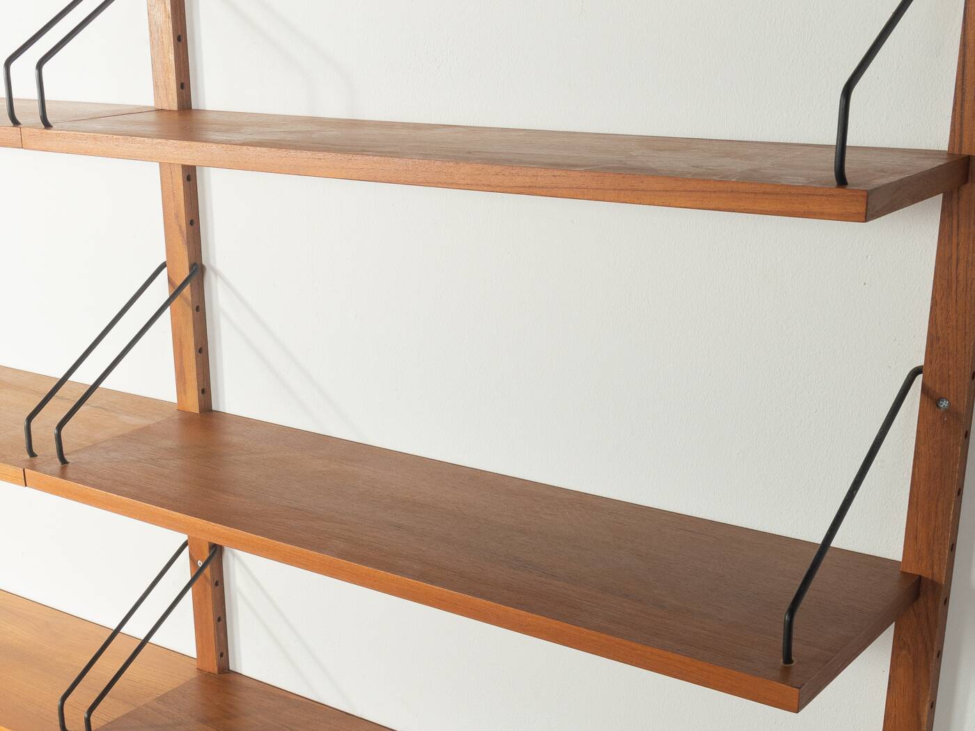 Classic wall shelf by Poul Cadovius for Cado, 1950s, teak veneer