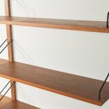 Classic wall shelf by Poul Cadovius for Cado, 1950s, teak veneer