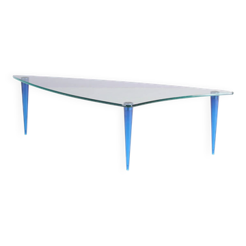 1980s “Lobachevsky” coffee table designed by Isao Hosoe for Tonelli, Italy