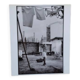 Vintage black & white photo to frame paper edition
