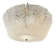 Barovier & Toso. Large ceiling lamp/chandelier by Barovier & Toso, Murano glass, Italy, 1960s, rare example.