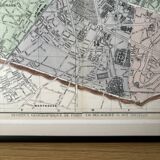 Map of Paris and its surroundings
