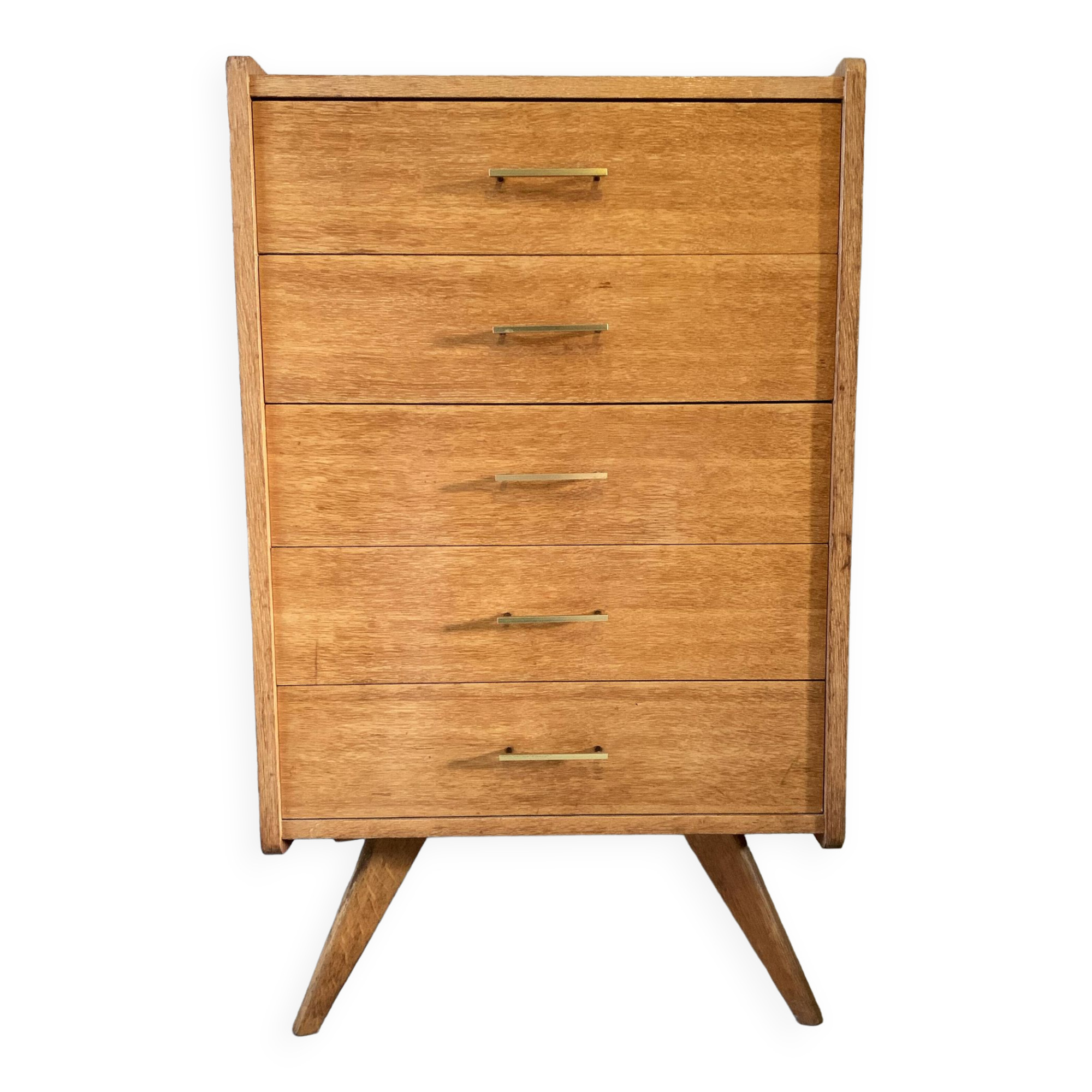 Vintage oak chiffonier from the 1950s