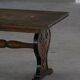 Axel Einar Hjorth, Table à manger en bouleau, Style Swedish Grace, Bodafors, années 1930
