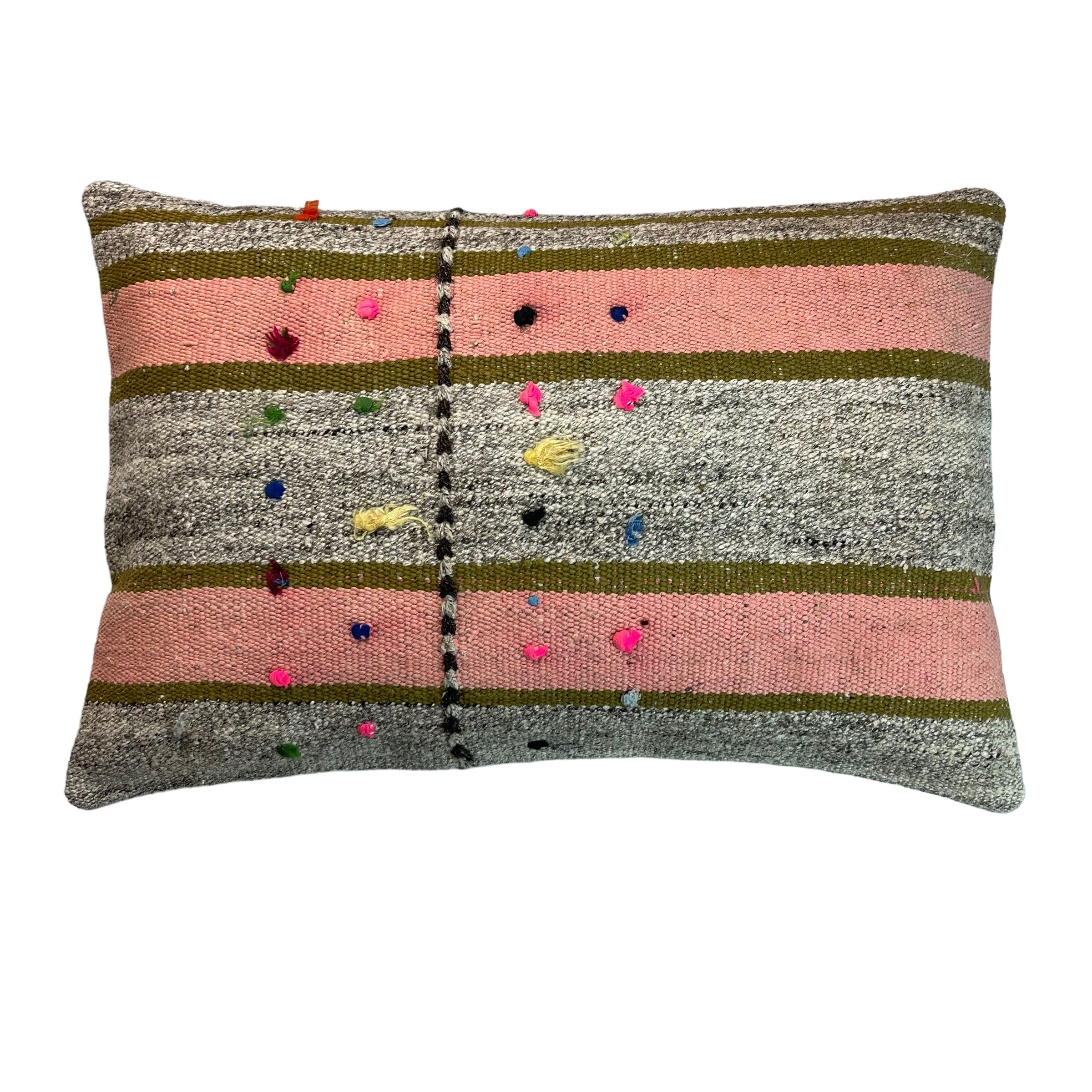 Vintage turkish handmade cushion cover , 40 x 60 cm