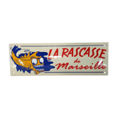 Enamelled plaque "the rascasse of marseille"