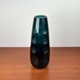 Mid-century German glass vase by Karl Friedrich Glas, 1960s.