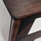 1950s Vintage Sideboard, Modernist, Walnut, Geometric Op Art Pattern