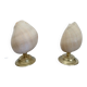 Shell table lamps, 1980s, set of 2