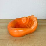 Empty hand pocket ceramic orange XXL