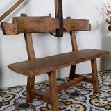 Brutalist bench bull's head file