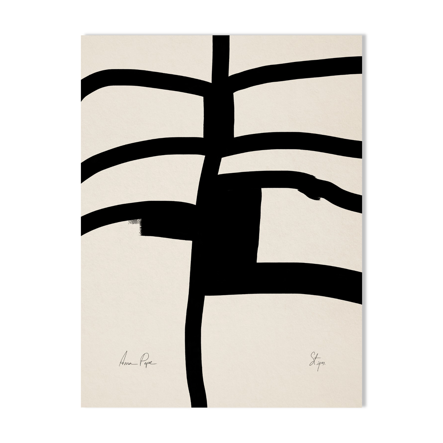 Abstract giclee print, 50x70cm