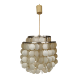 Vintage mother-of-pearl chandelier from the 70s