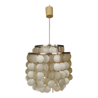 Vintage mother-of-pearl chandelier from the 70s