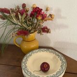 Iron earth soup plates from Moulin des Loups and Salins.