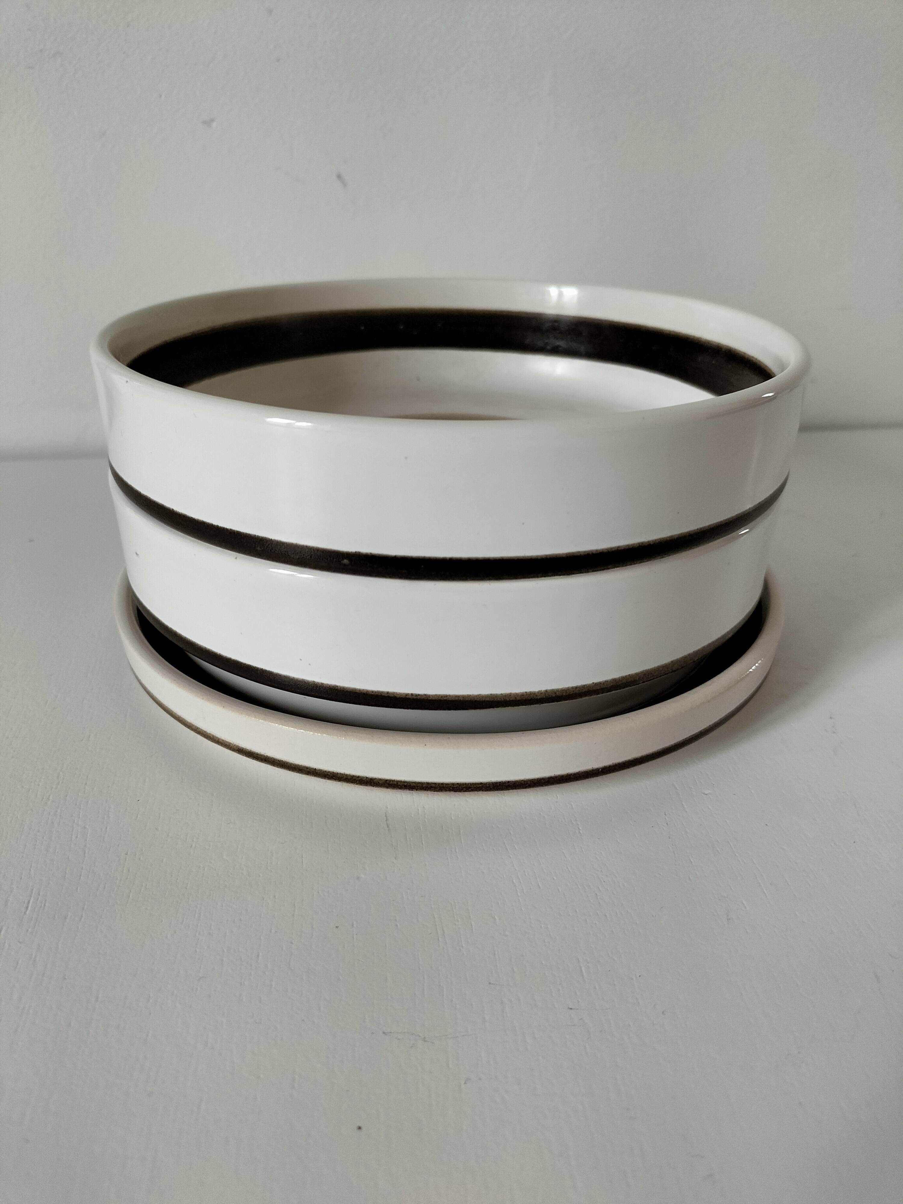 Trio d’assiettes Niderviller modèle Chalet, années 60-70 | Selency