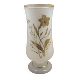 White opaline vase