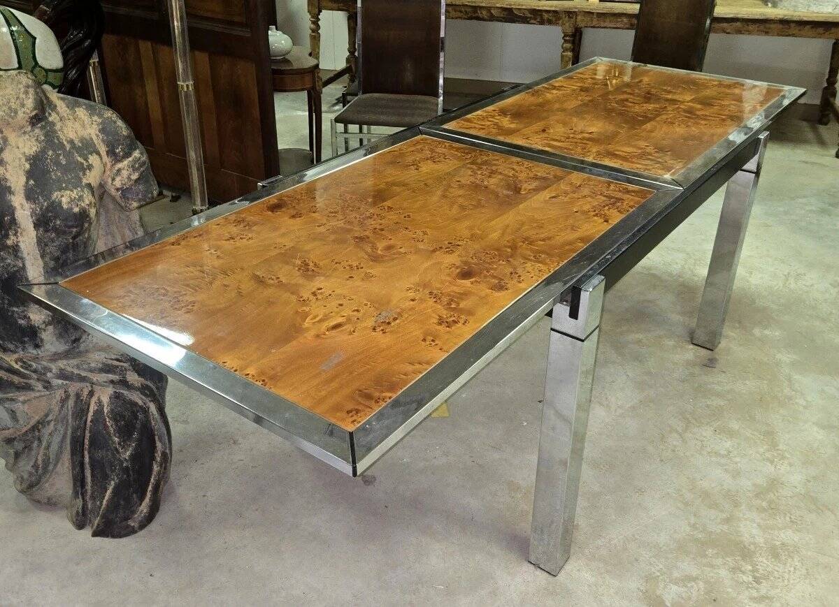 Design extendable table – La Metal Arredo, Paderno Dugnano (Milan) – Year