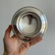 Old silver-plated metal presentation butter dish in Coquillor style