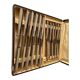 Box of silver metal knives