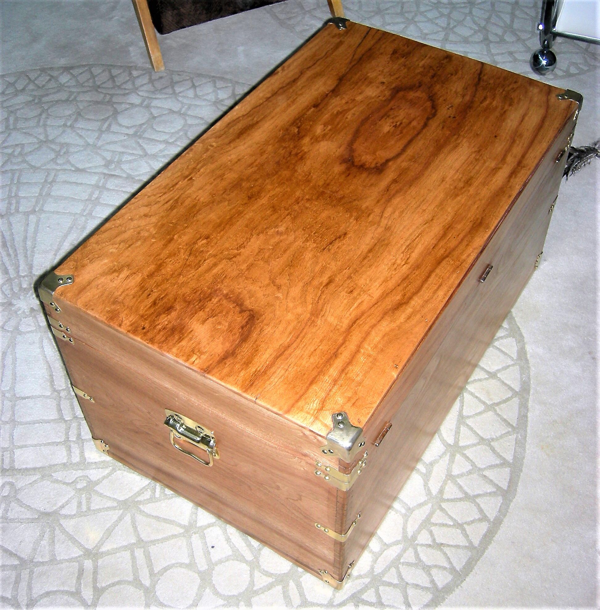 Trunk or Navy in the 19th camphor trunk