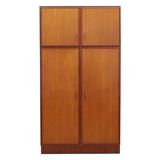 Teak wardrobe, Danish design, 1970s, manufacturer: Omann Jun