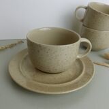 6 cups speckled sandstone